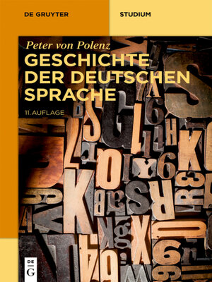 cover image of Geschichte der deutschen Sprache